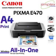 Canon PIXMA E470 Ink Efficient Printer