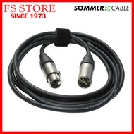 SOMMER  STAGE 22 MIC 3 METER 3PIN XLR MIC CABLE PROFESSIONAL AUDIO CABLE