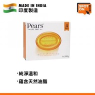 梨牌 - Pears 天然甘油香皂(100克x4件) [平行進口]