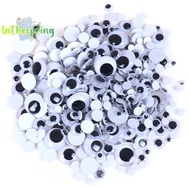 [spring-t] Self-adhesive mixed eyes for toys doll googly wiggly eyes diy accessories new