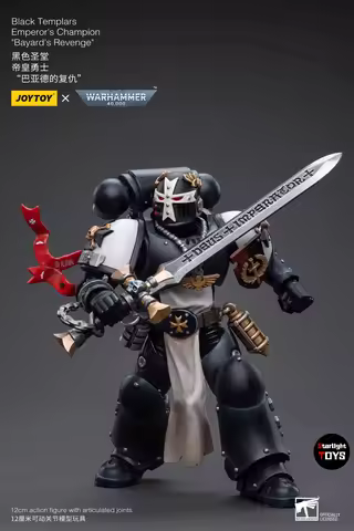 【24 Hours Delivery】JOYTOY Warhammer 40K Black Templars Emperor's Championship"Bayard's Revenge