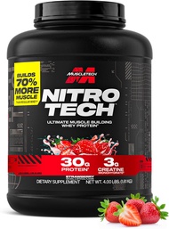 MUSCLETECH NITRO-TECH Whey Isolate+ / 4 Lbs. เวย์โปรตีน เสริมสร้างกล้ามเนื้อ เพิ่มความคมชัด