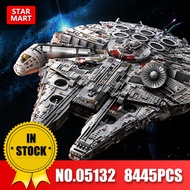 LEPIN 05132 05142 Millennium Falcon Star Series Wars Ultimate Collector Model 8445PCS Destroyer Buil