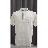 Premium Baju Koko Al - Wafa / AWF Premium Dewasa Warna Putih Polos