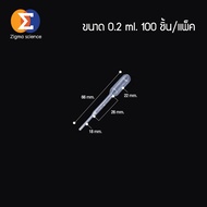 Zigma science - Dropper Pasteur pipette Tranfer pipette Pipette ที่หยดของเหลว ที่ดูดของเหลว หลอดดูดข