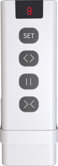 9 Channel RF433 Remote Control for Curtain Switch RF Roller Blinds Module Powered Curtain Accessorie