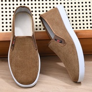 Men Shoes Men Shoes Cloth Shoes Men's Lazy Peas Shoes Casual All-Match Shoes Men's Peas Shoes Cordur