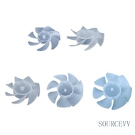 SOURCE Mini Plastic Fan Blade 7 Leaves For Hairdryer Motor Replacement Fan Parts