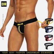 ORLVS Cotton Men Underwear Quick Dry Breathable Men's Thong Jockstrap Sexy High Quality G String Underpants OR166