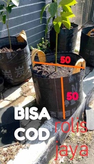 Terpal pot PLANTER BAG POLIBAG POT Bunga Plater Bag T 50 x D 50 pot tanaman
