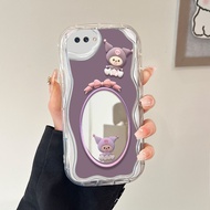 OPPO A3S A12E For Mirror Cream Soft Casing Cute Softcase Cartoon Hp Full Kesing Butterfly Cassing 54