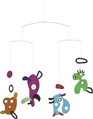 Flensted Mobiles Museum Jorn Hanging Mobile - 24 Inches Cardboard