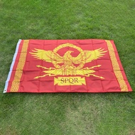 aerxemrbrae flag150x90cm    SPQR Roman Empire Senate and People of Rome Flag Decorations banner for