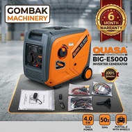 QUASA BIG-E5000 Silent Inverter Generator (4.0kW) ​🔥 READY STOCK | 6 MONTH WARRANTY 🔥