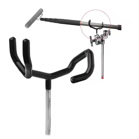 Metal Microphone Boom Pole Support Holder Stand For Rode Sure Microphone C Stand