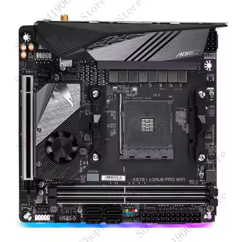 QQ For Gigabyte X570 I AORUS PRO WIFI AMD AM4 DDR4 MINI-ITX Motherboard Tested.