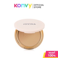 JOVINA COSMETICS Smooth Skin Foundation Powder SPF30 PA+++ 10g โจวีน่า แป้งอัดแข็งผสมรองพื้น #04
