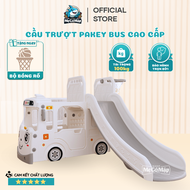 Cầu trượt cho bé Pakey Bus nhập khẩu chính ngạch cầu trượt chịu tải trọng 100kg chắc chắn