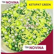 NOVINA SPRINKLE KETUPAT EID SPRINKLE/ EID MUBARAK SPRINKLE/ SPRINKLE CAKE TRIMIT CUPCAKE CAKE DECORA