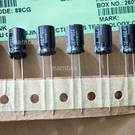 (20 pieces) Nichicon 35v 220uF Nichicon HV capacitor size 8x12mm.