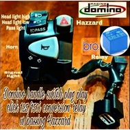 (motorcycle ignition switch)HONDA CLICK 125i/150i/160i/genio DOMINO PLUG AND PLAY HANDLE SWITCH PASS