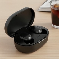 A6s TWS Earbuds Bluetooth 12H Battery Life Lightweight Comfortable Fit Black Sport Earphones E6s