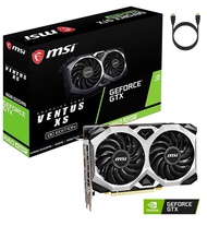 MSI NVIDIA GeForce GTX 1660 Super Ventus XS VR Ready OC PCIe 3.0 Graphics Card Dual Fan 6GB GDDR6 HD