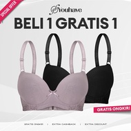 YOUHAVE SAVING PACKAGE BUY 1PCS GET 1PCS FREE BH Wanita BRA WOMAN WOMEN BRA WIRE BRA FOAM BC BRA Be 