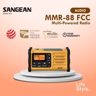 Sangean MMR-88 FCC AM / FM / WX / Multi-Powered Radio (Yellow) - 1 Year Manufacturer Warranty