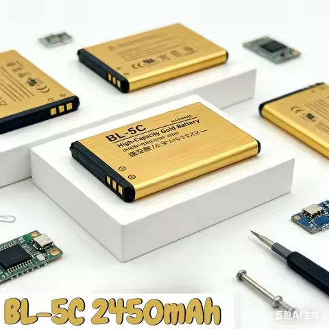 BL5C 2450mAh BL-5C Battery 3.7v Rechargeable Li Ion Batteries for Nokia 2600 1100 1110 1112 2610 623
