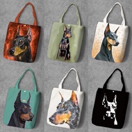 Lu Group 2025 Styles Shopping Bag Dubowen Dog Doberman Doberman Doberman Doberman Doberman Flat Dog 
