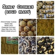 Kue Kering Sandy Cookies (Label Hijau) 250Gr - Nastar, Sagu Keju