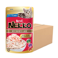 [official Store] Nekko Jelly ปลาทูน่าหน้าปูอัดในเยลลี่ 70g x 12 ซอง