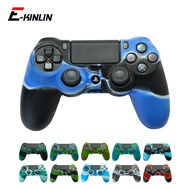 Controller Handle Protective Cover Cases Gamepad Mix-color Soft Silicone Rubber Shell  Camo Case For Sony Playstation 4 PS4