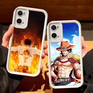 White Casing for OPPO A57 A76 A57s A77s A57e A96 A77 A36 S65 One Piece Ace