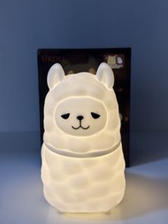 FUWAFUWA Touch Light 觸碰夜燈 羊駝 充電式