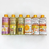 Ready Stock Fast Shipping Organic Tassel Almond Massage Oil 300ml VC Carrot Facial Body Massage Oil 