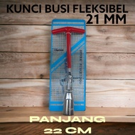 KUNCI BUSI GANTUNG FLEKSIBEL 21MM CHROME MURAH 2666B