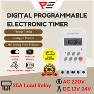KG316T-II AC Timer/DC Timer 220V/12V Digital Programmable Electronic Timer Switch Digital Timer Elec