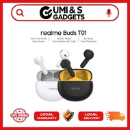 realme Buds T01| Bluetooth 5.4 | Al ENC Noise Cancellation for Calls | 28 Hours Total Playback