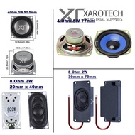 Speaker Assortment 4Ω 3W & 5W Round Speakers and 8Ω 2W/3WRectangular Speaker Modules