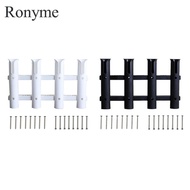 Ronyme Fishing Rod Holders One Piece 4 Tubes Boat Rod Holder Pole Racks Side-Mount