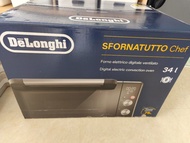 全新未開封 DeLonghi SFORNATUTTO Chef 電烤箱 焗爐 多士爐 Delonghi DO34326 Sfornatutto Chef 系列 34公升 電焗爐