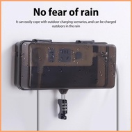 Outdoor Extension Cord Box 6 Outlet Holes Waterproof Extension Cord Cover Lockable Outdoor Socket Bo