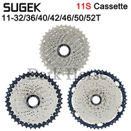 SUGEK Bicycle Cassette 11 Speed 11-32/36/40/42/46/50/52T Road Mountain Bike Cassette For Shimano SRA