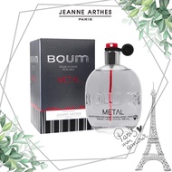 Jeanne Arthes Fragrance Boum Metal Eau De Toilette 100ml EDT Woody Perfume For Men 香水 男士香水 Minyak Wa