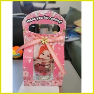 ◙ ¤ ❡ shot glass souvenir Birthday Christening Debut