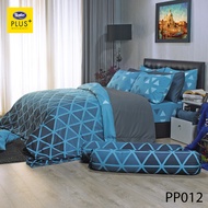 [MID YEAR SALE ลด 80%]  Satin Plus ชุดเซ็ท ผ้าปูที่นอน 5ฟุต และ 6 ฟุต + ผ้านวม 100" x 90"