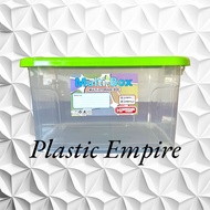 Buy 1 Take 1 Hi-Top(22L+12L) Home Multifunctional Storage Box Stackable Basket Bin with Lid Space Sa