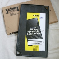 [美國製🇺🇸現貨] Lodge Pre-Seasoned Cast Iron Reversible Grill Griddle 鑄鐵鑊 (鑄鐵 坑紋 鐵板 Camping 露營 煮食 爐具 用具 鑄鐵